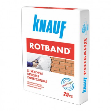 Штукатурка гипсовая ROTBAND Knauf 25 кг
