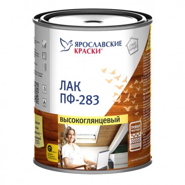 Лак мебельный алкидный глянцевый ПФ 283 Ярославские Краски 0,7 кг