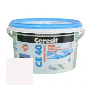 Затирка для швов 1-10 мм CE 40 Aquastatic мельба Ceresit 2 кг